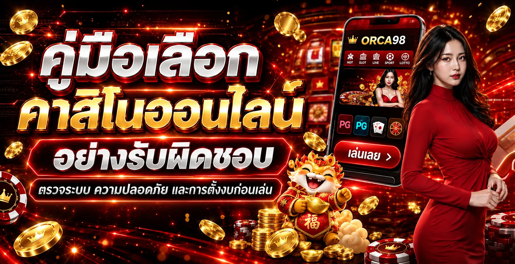 ORCA98 คู่มือเลือกคาสิโนออนไลน์อย่างรับผิดชอบ